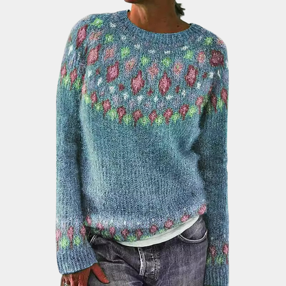 Janelle Pull Woman – Warm & Comfortable Knit Sweater, Elegant Style for Winter