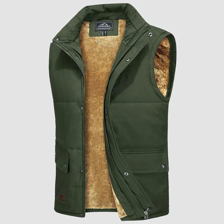 Mark Men's Gilet – Sleeveless Bodywarmer with Practical Pockets & Daily Comfort