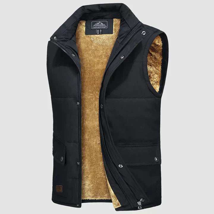 Mark Men's Gilet – Sleeveless Bodywarmer with Practical Pockets & Daily Comfort