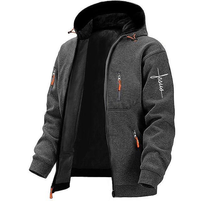 Laurence Men's Hoodie – Comfortable Hoodie with Zipped Pockets and Versatile Design