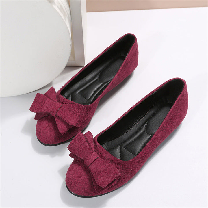 Women’s Comfort Flats – Supportive Bow Detail Shoes for Everyday Elegance