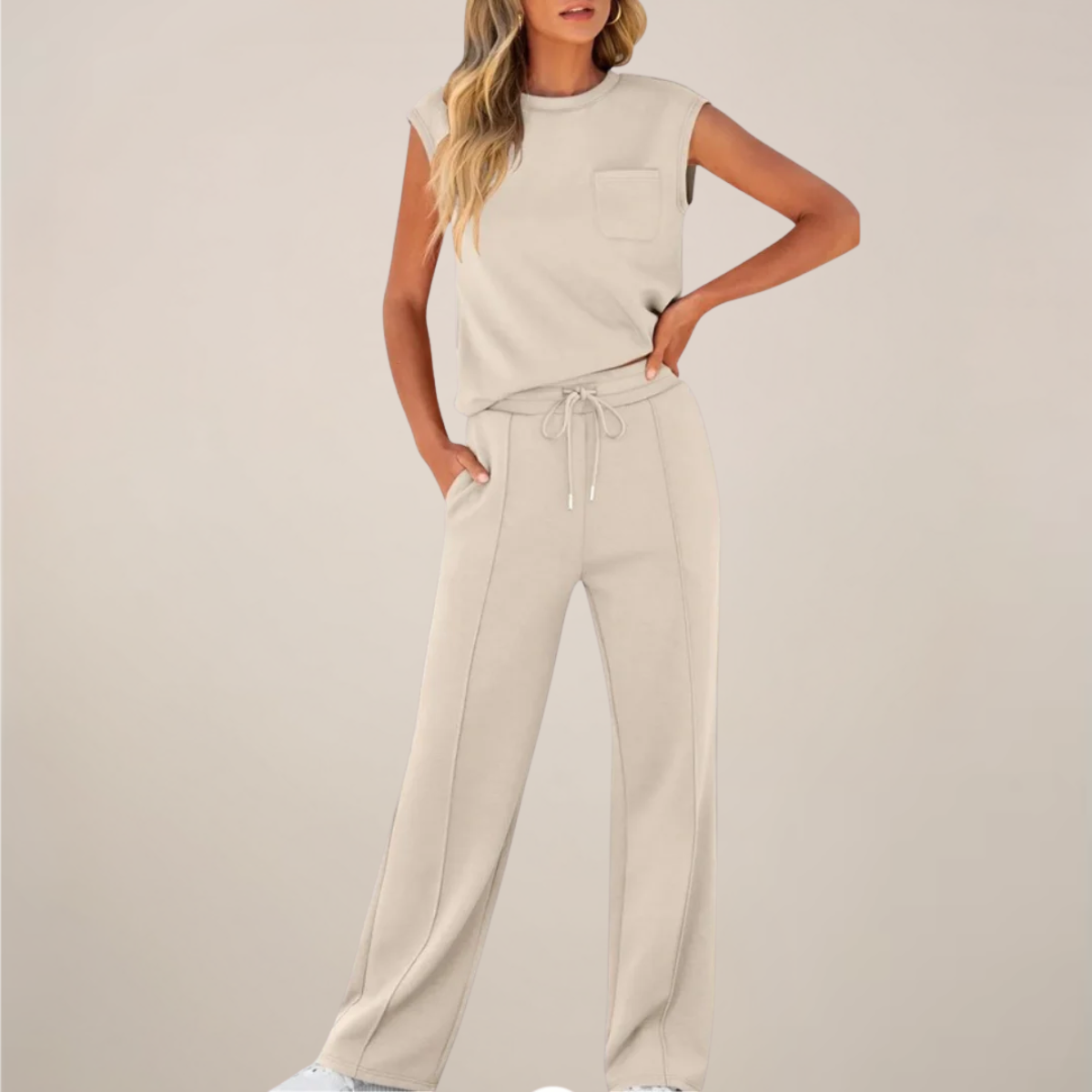 Women’s Relaxed Summer Co-Ord Set – Breezy Fit, Everyday Elegance