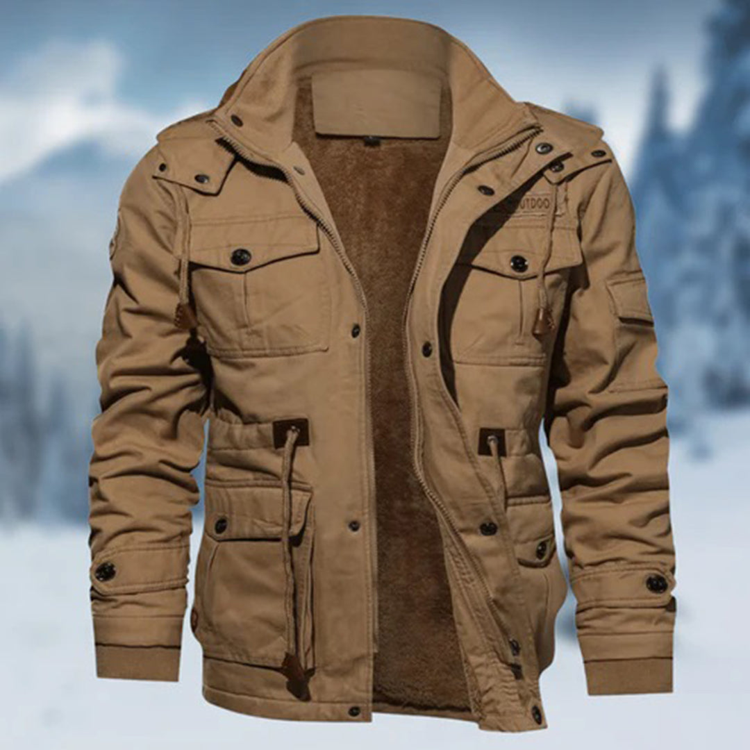 Loren Men's Winter Jacket – Warm Insulated and Waterproof Coat with Durable Functional Design