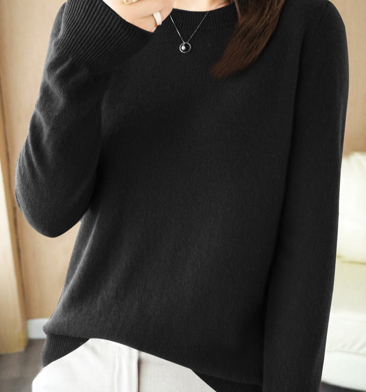 Litzy Women's Pullover – Elegant & Comfortable Knit with Timeless Modern Style