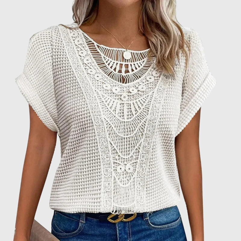 Women's Top – Breathable Fabric & Lightweight Feel