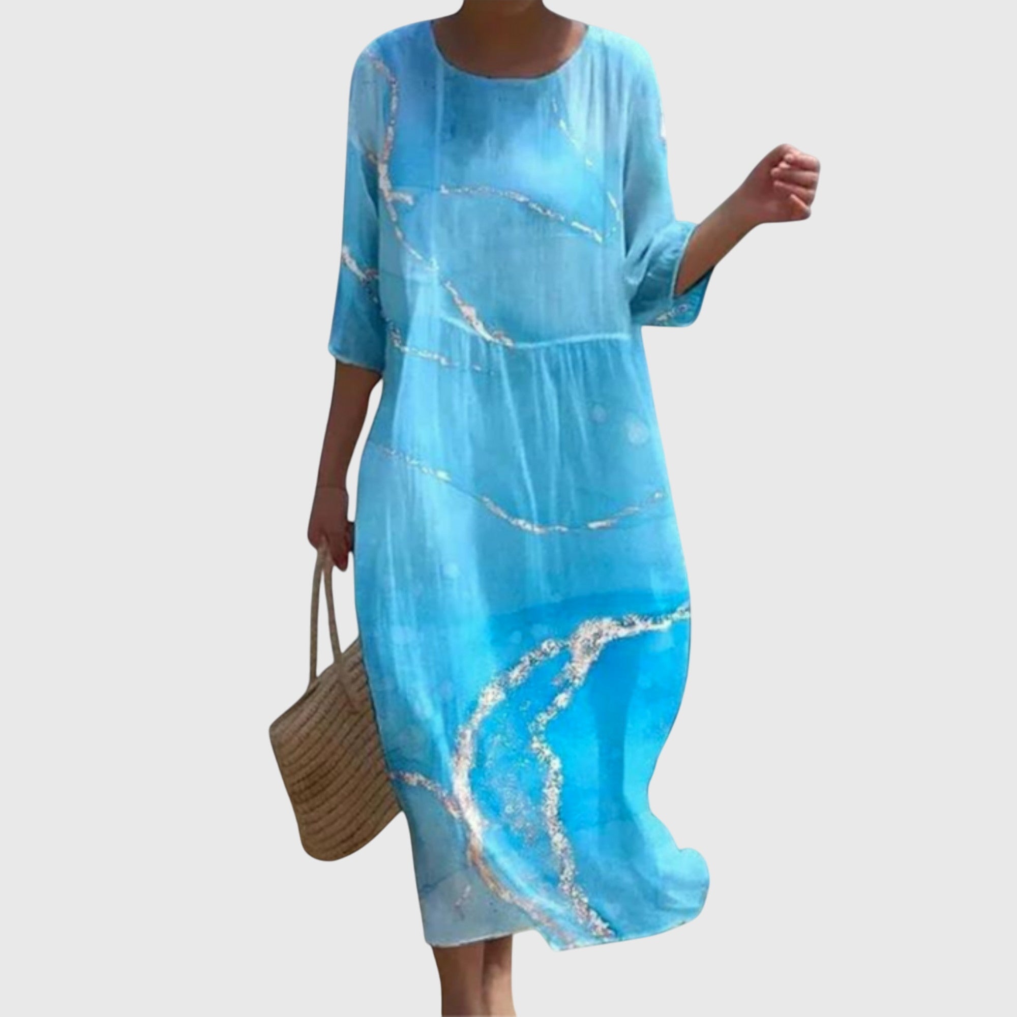 Floral Maxi Dress – Timeless Flattering Fit