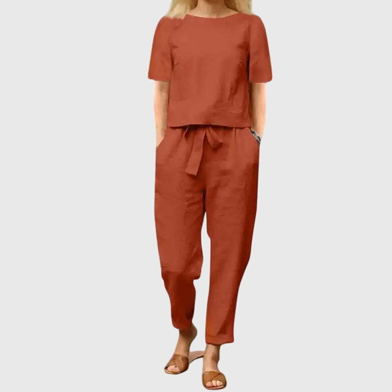 Summer Effortless Summer Co-Ord – Flattering Silhouette & Waist-Defining Fit