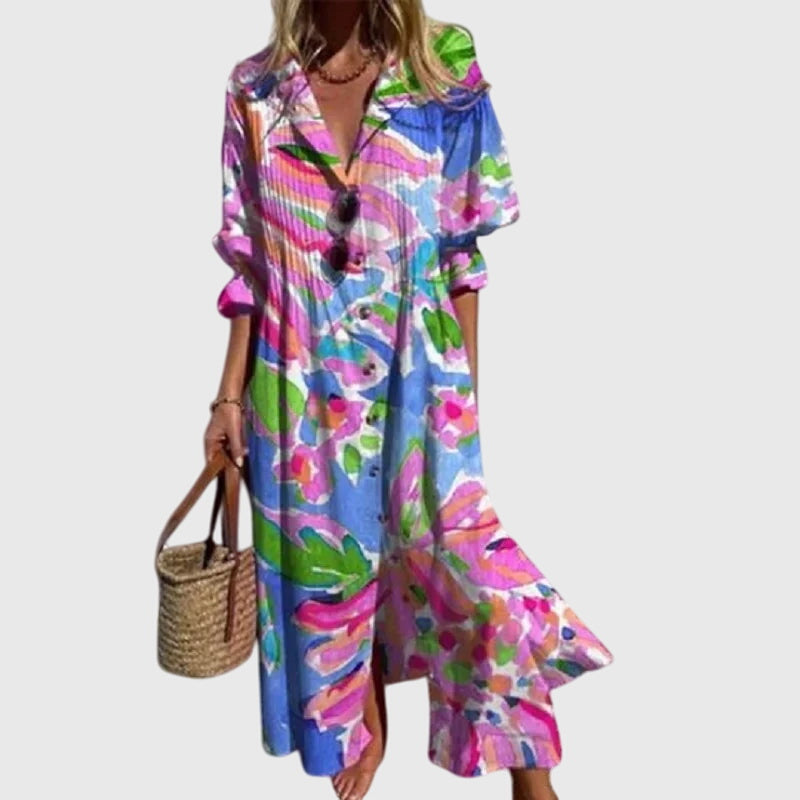 Boho Summer Dress – Lightweight Feel & Flattering Silhouette