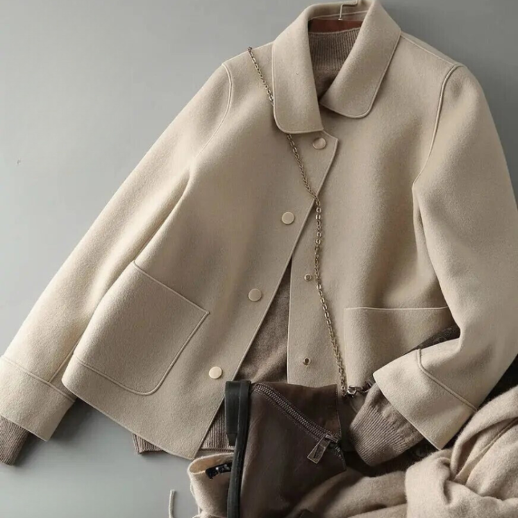 Emilie Elegant Women's Jacket – Chic & Versatile Cotton Jacket with Timeless Style