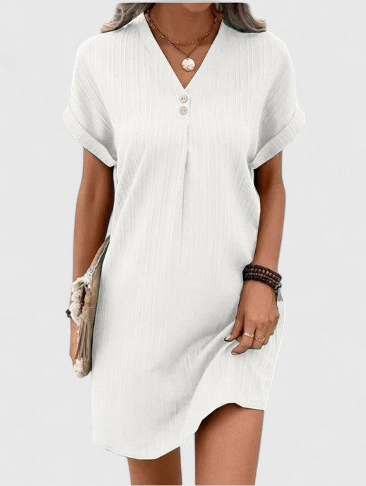 Relaxed Fit Dress – Breathable Fabric & Lightweight Feel