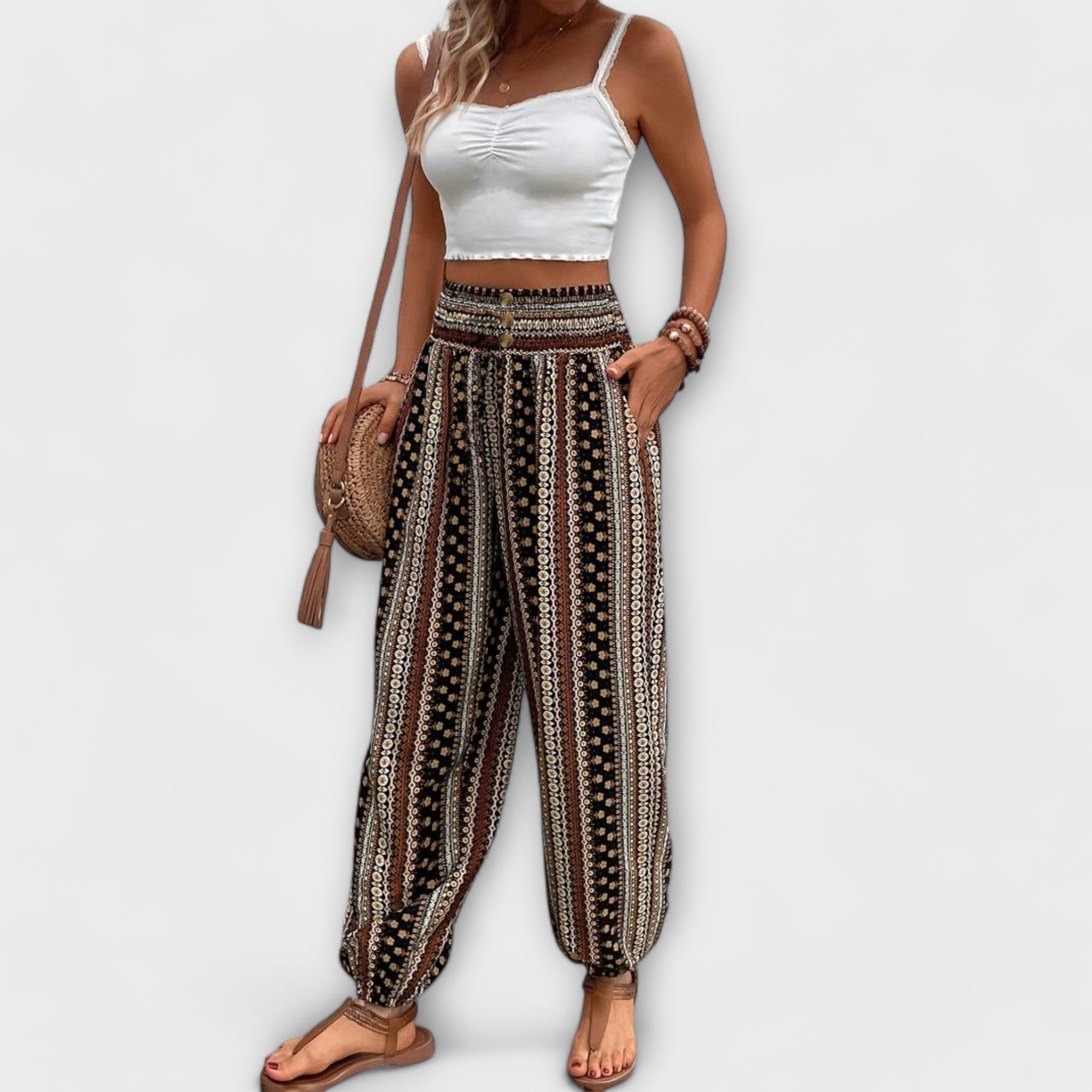 Ethnic Graphic Pants – Timeless Flattering Fit