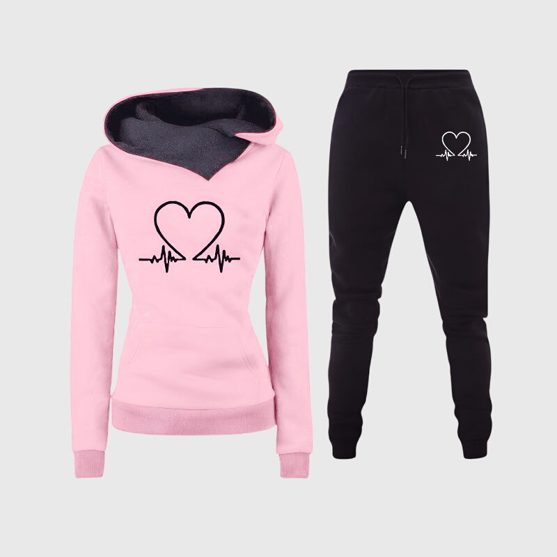 Relaxed Fit Comfortable Tracksuit – All-Day Comfort