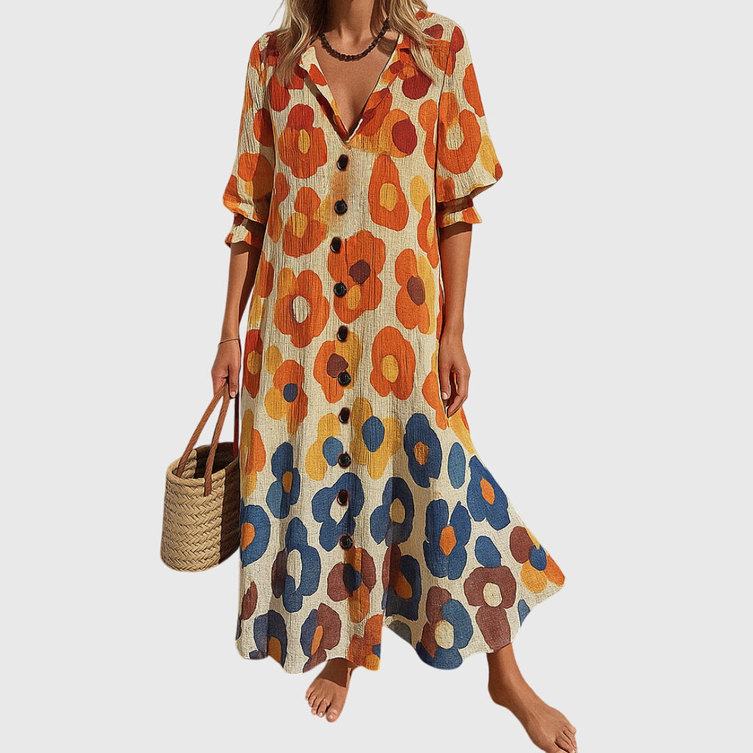 Boho Maxi Dress – Flattering Silhouette