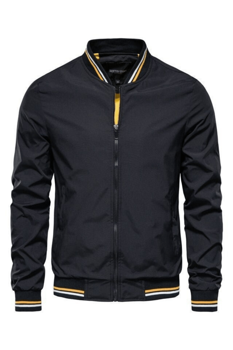 Men's Blouson Elmo – Modern Bomber Jacket with Baseball Collar, Light and Stylish for Mid-Season