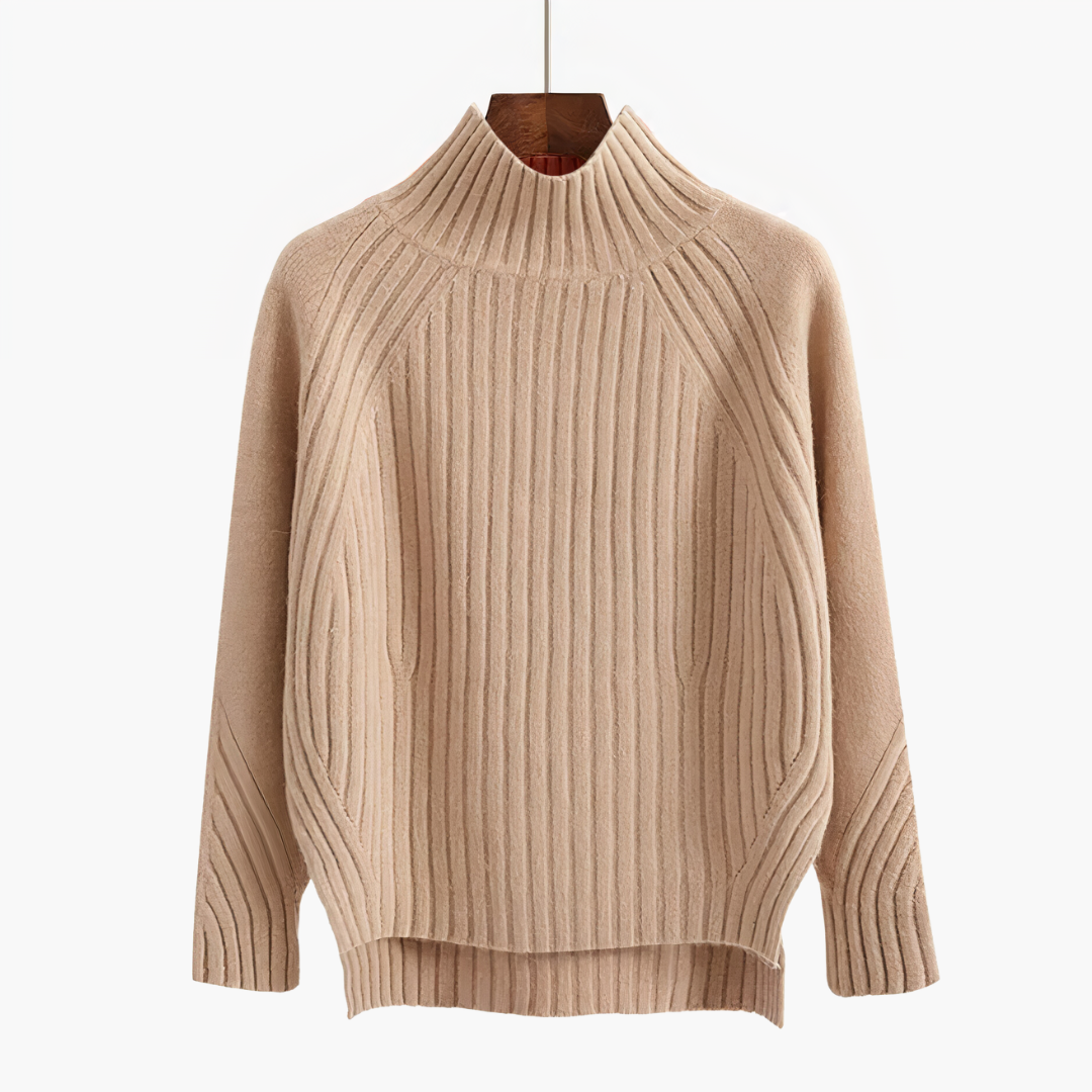 Alessia Pull Woman – Elegant Knit in Breathable and Comfortable Blended Cotton for Winter