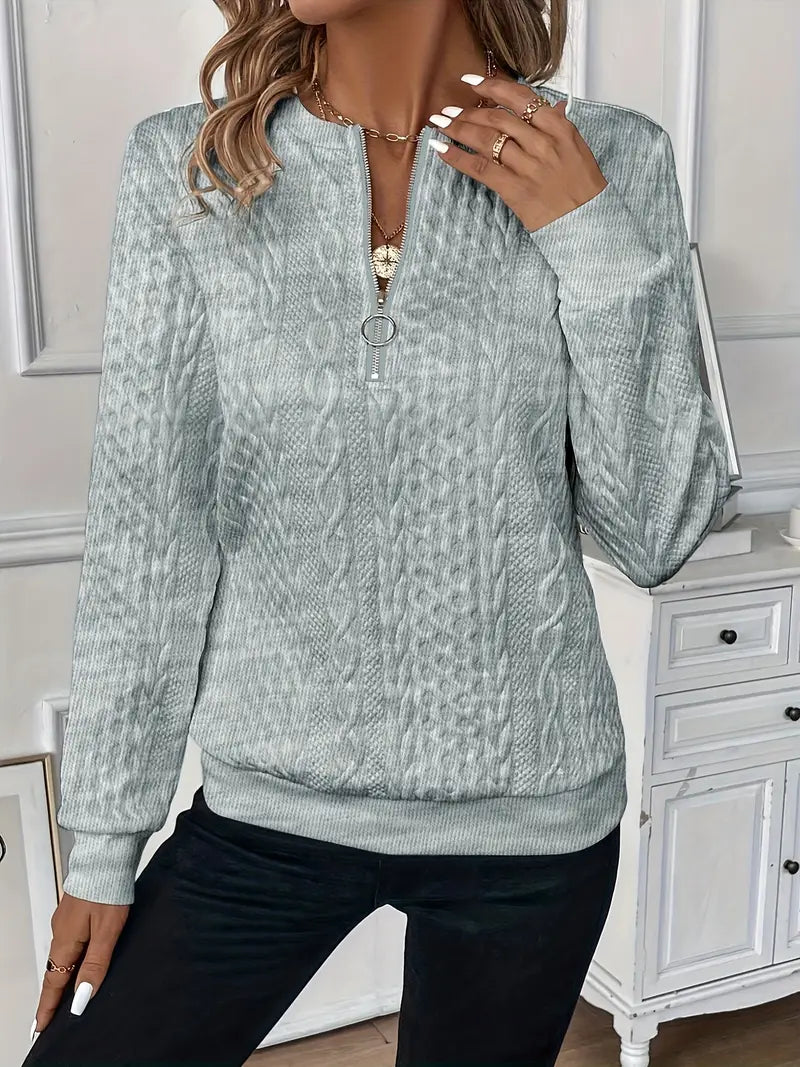 Amora Women's Pullover in Soft Knit – Daily Comfort & Casual Elegance