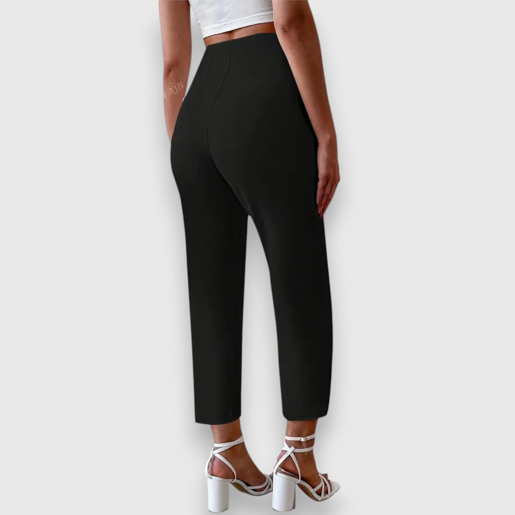 High-Waisted Trousers – Waist-Defining Fit & All-Day Comfort
