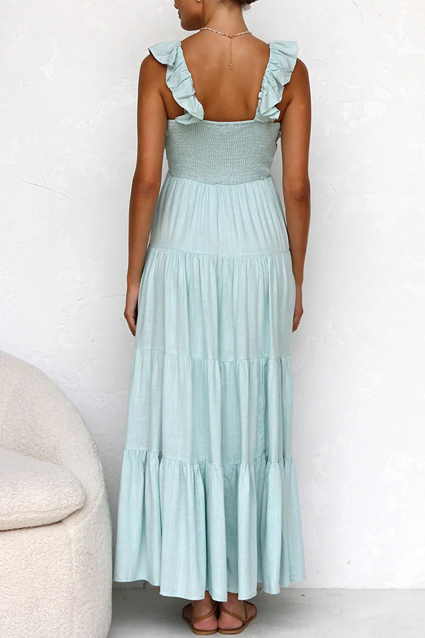Flowy Tiered Maxi Dress for Women
