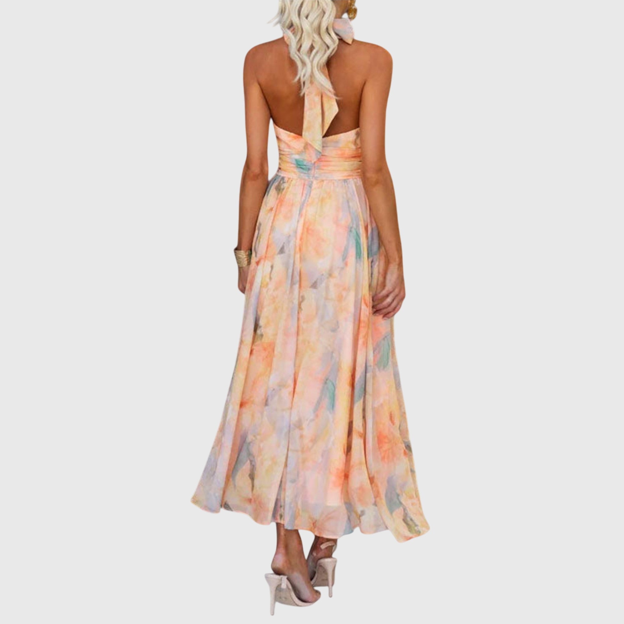 Summer Maxi Dress – Flattering Silhouette & Waist-Defining Fit
