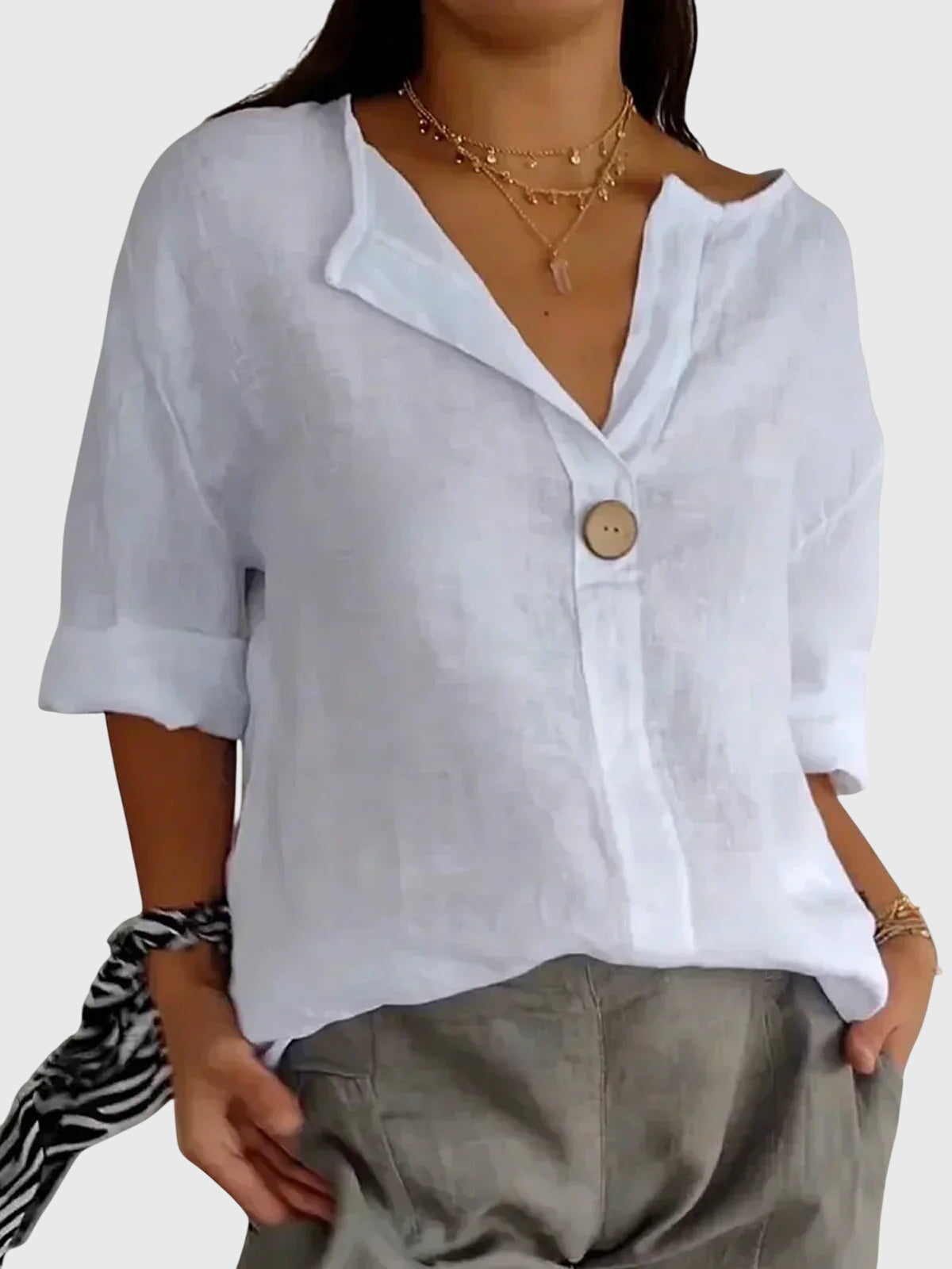 Fitted Relaxed Fit Women's Top – Flattering Silhouette & All-Day Comfort