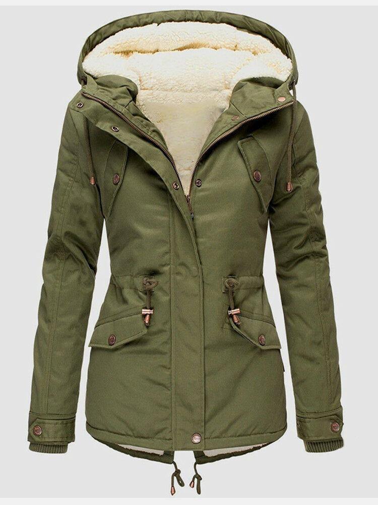 Claire Winter Jacket Women – Warm Waterproof Coat with Hood & Soft Lining
