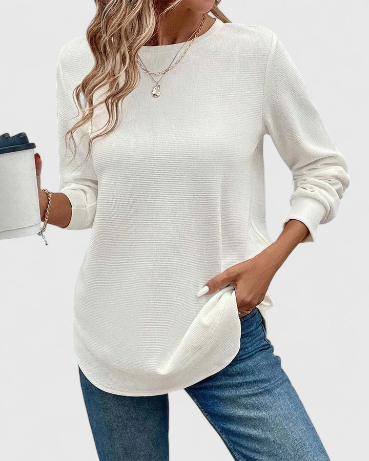 Long Sleeve Summer Women's Top – Soft Touch Fabric
