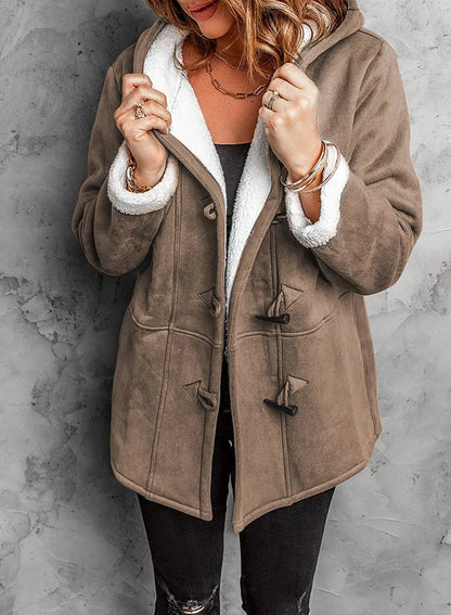 Liana Women's Winter Jacket – Warm, Comfortable Lining with Hood & Casual Style