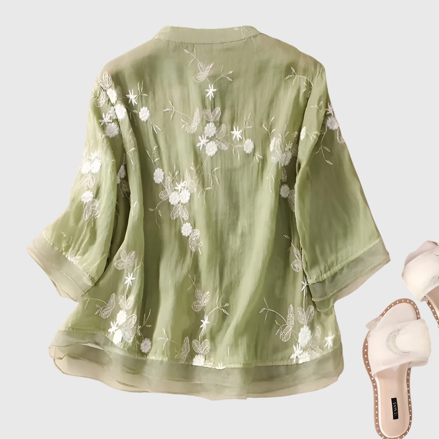 Floral Relaxed Fit Women's Top – Breathable Fabric & Flattering Silhouette