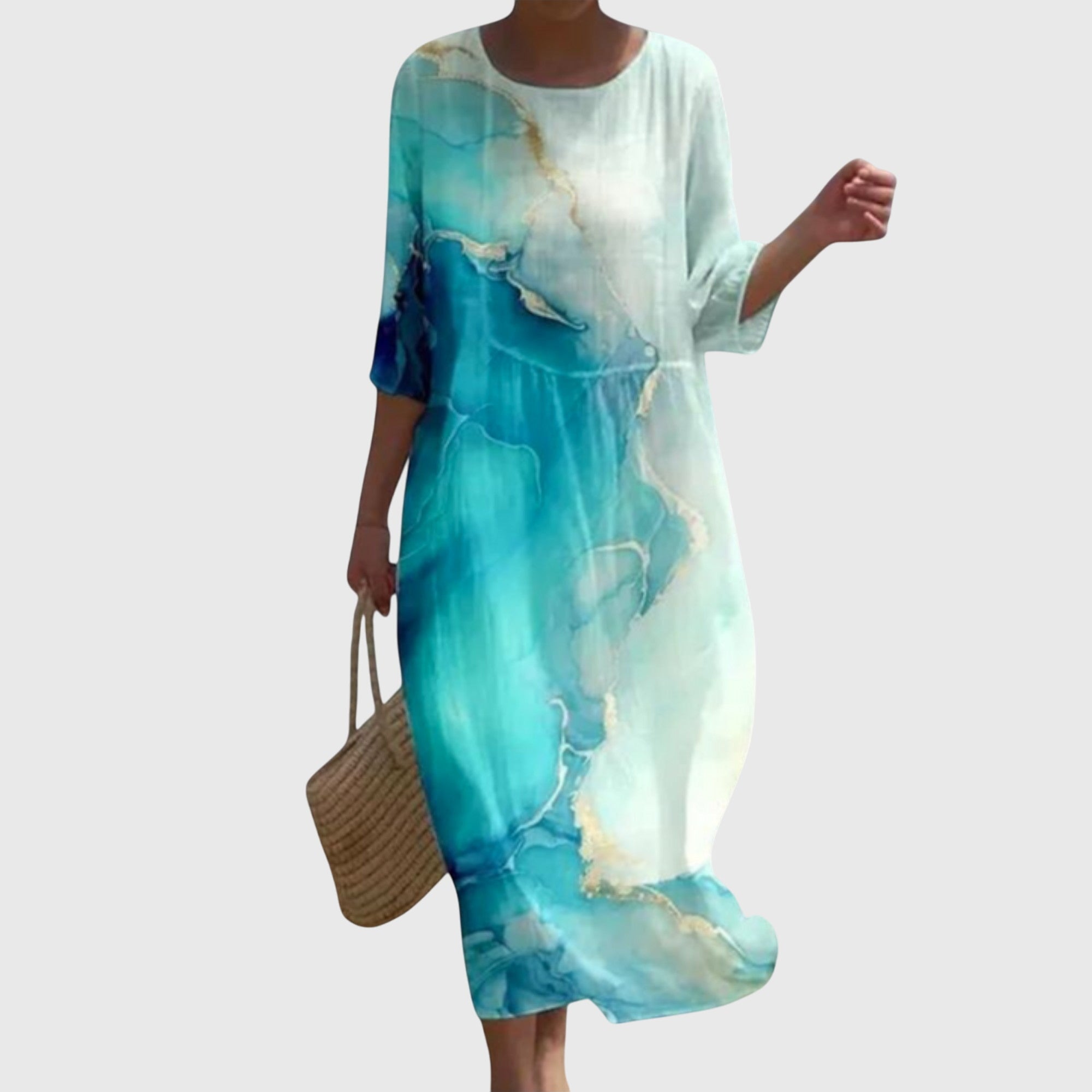 Floral Maxi Dress – Timeless Flattering Fit