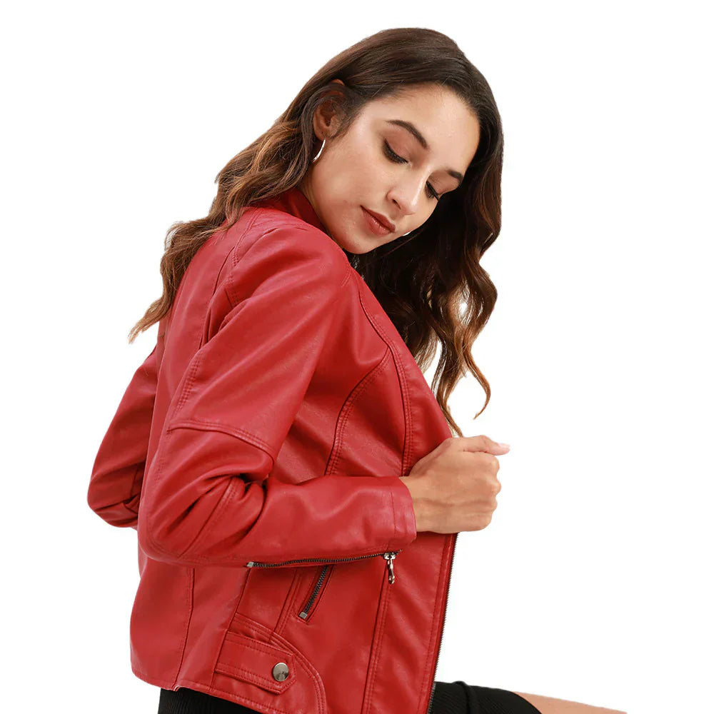 Rebelia Women's Jacket – Chic & Elegant Jacket with Timeless Charm and Modern Style