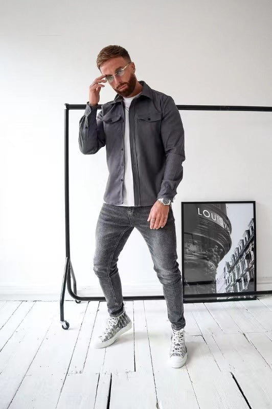 Owen Homme Surchemise – Versatile Casual Shirt with Modern Style & Comfort