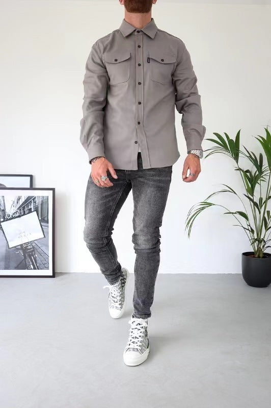 Owen Homme Surchemise – Versatile Casual Shirt with Modern Style & Comfort