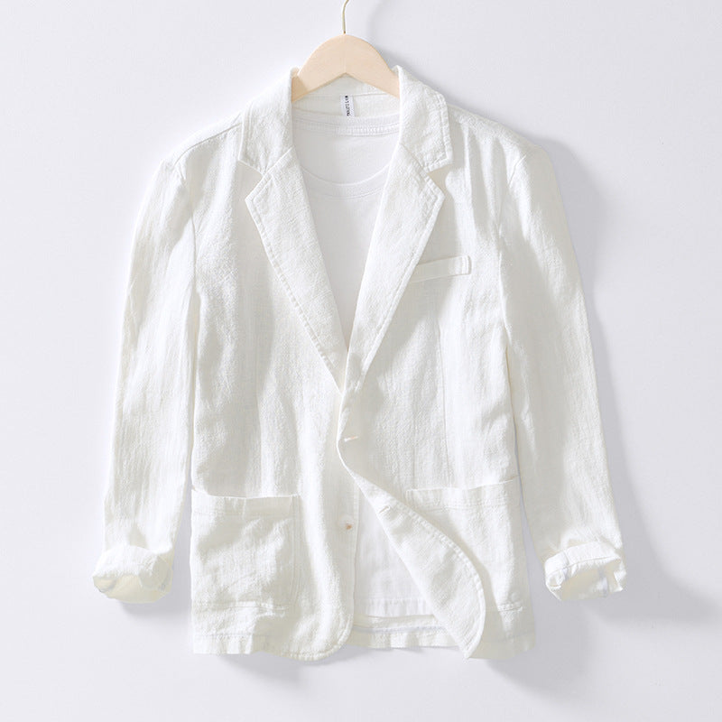 Men's Ward Blazer – Elegant & Lightweight Linen Blazer with Modern and Refined Style