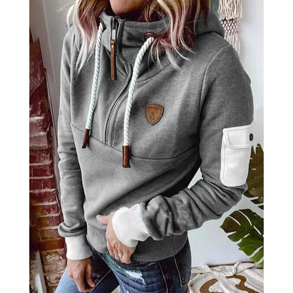 Aarohi Premium Hoodie Sweatshirt for Women – Thick and Soft Knit with Relaxed Fit & Adjustable Hood