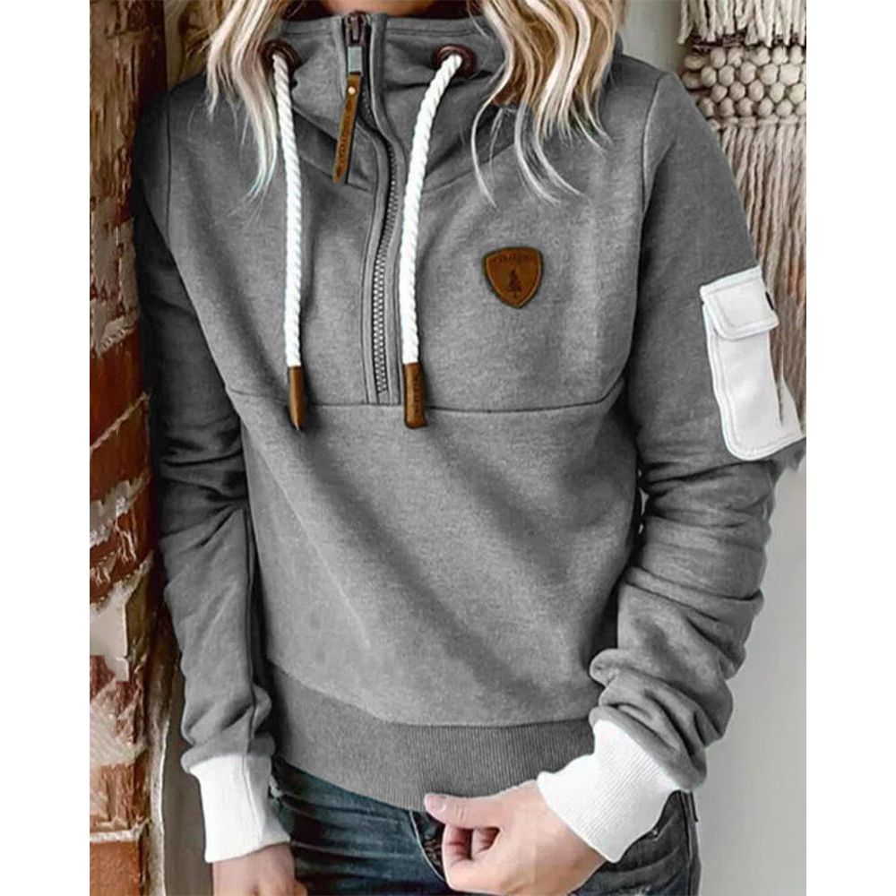 Aarohi Premium Hoodie Sweatshirt for Women – Thick and Soft Knit with Relaxed Fit & Adjustable Hood