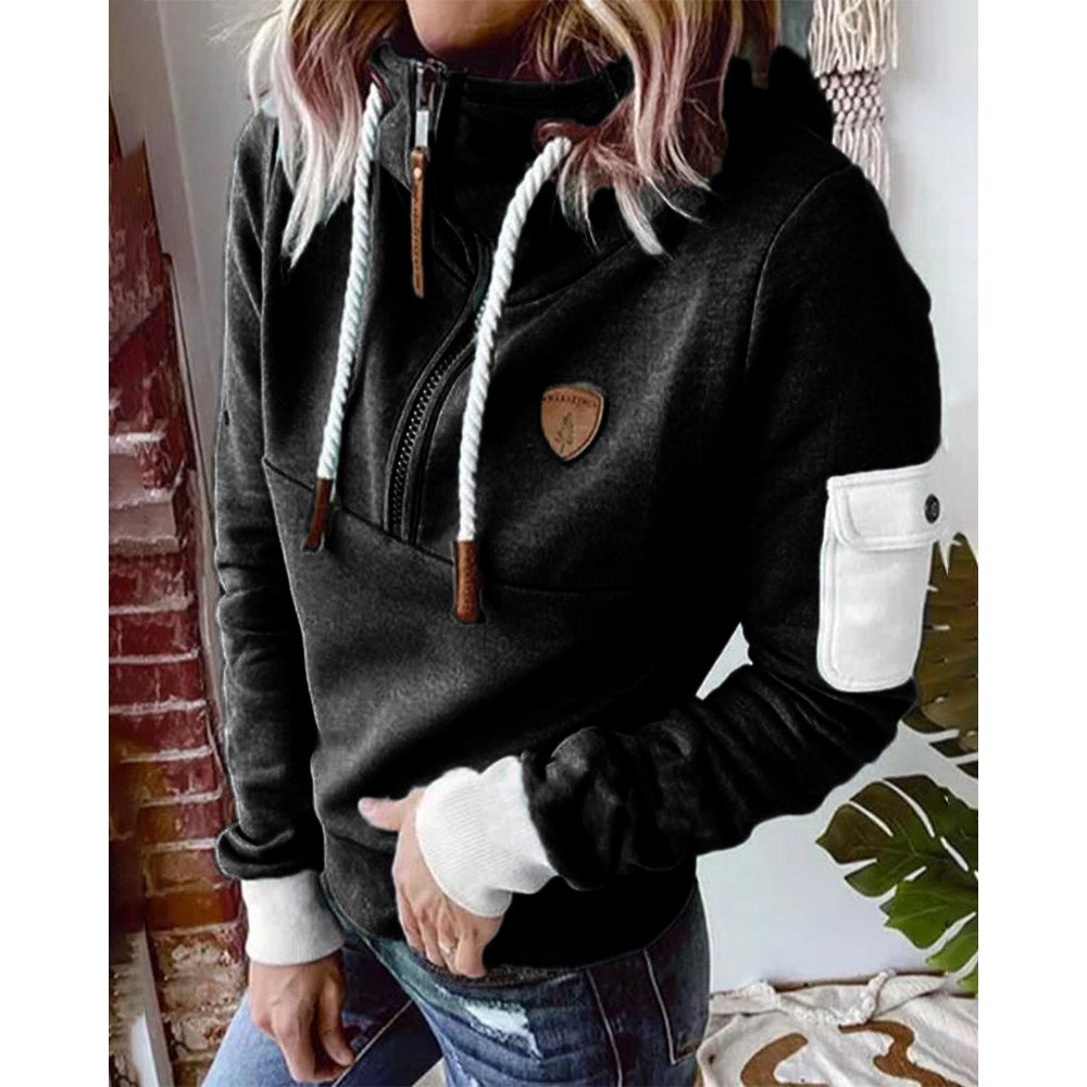 Aarohi Premium Hoodie Sweatshirt for Women – Thick and Soft Knit with Relaxed Fit & Adjustable Hood