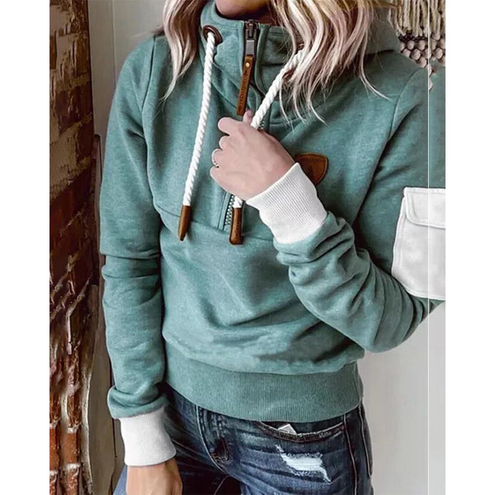 Aarohi Premium Hoodie Sweatshirt for Women – Thick and Soft Knit with Relaxed Fit & Adjustable Hood