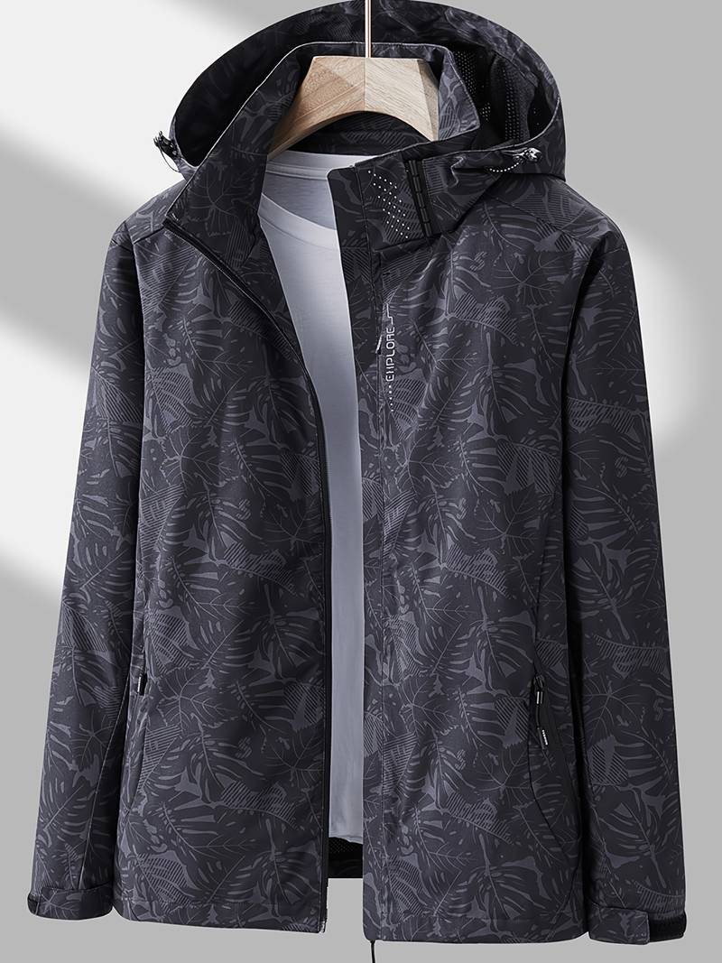Andrew Waterproof Jacket Men – Elegant & Breathable Windbreaker for All Seasons