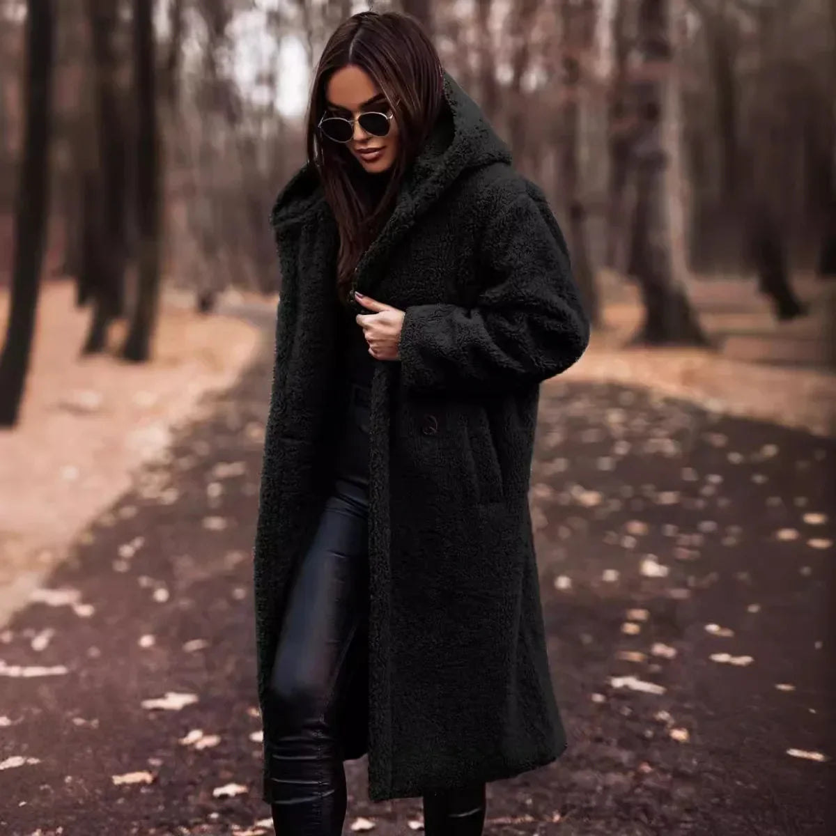 Faith Autumn Coat for Women – Warm and Elegant Jacket with Secure Closure & Modern Chic Design