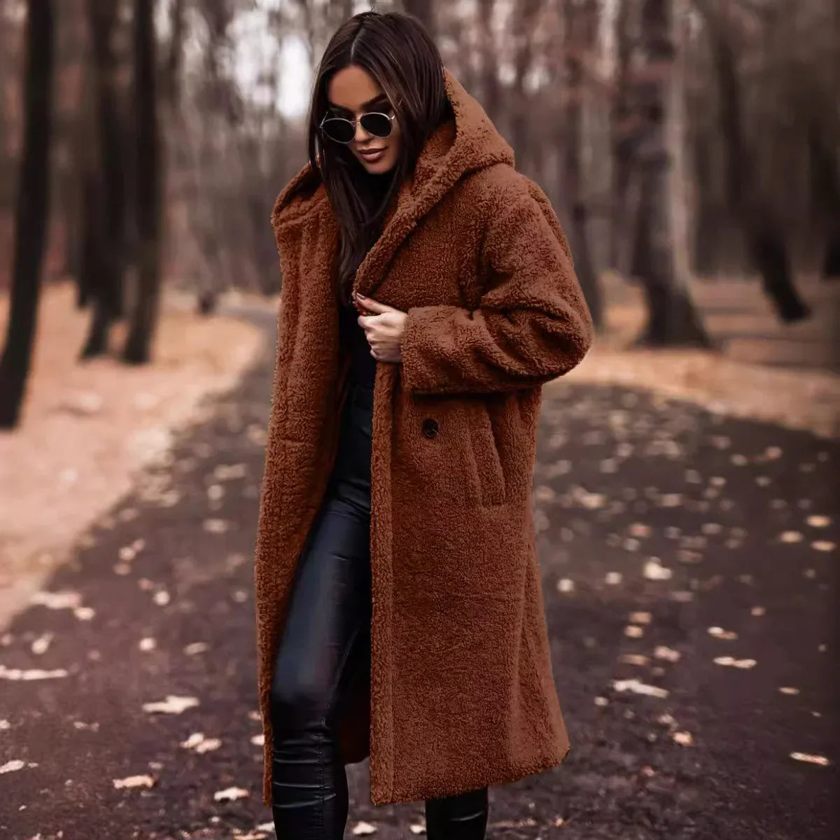Faith Autumn Coat for Women – Warm and Elegant Jacket with Secure Closure & Modern Chic Design