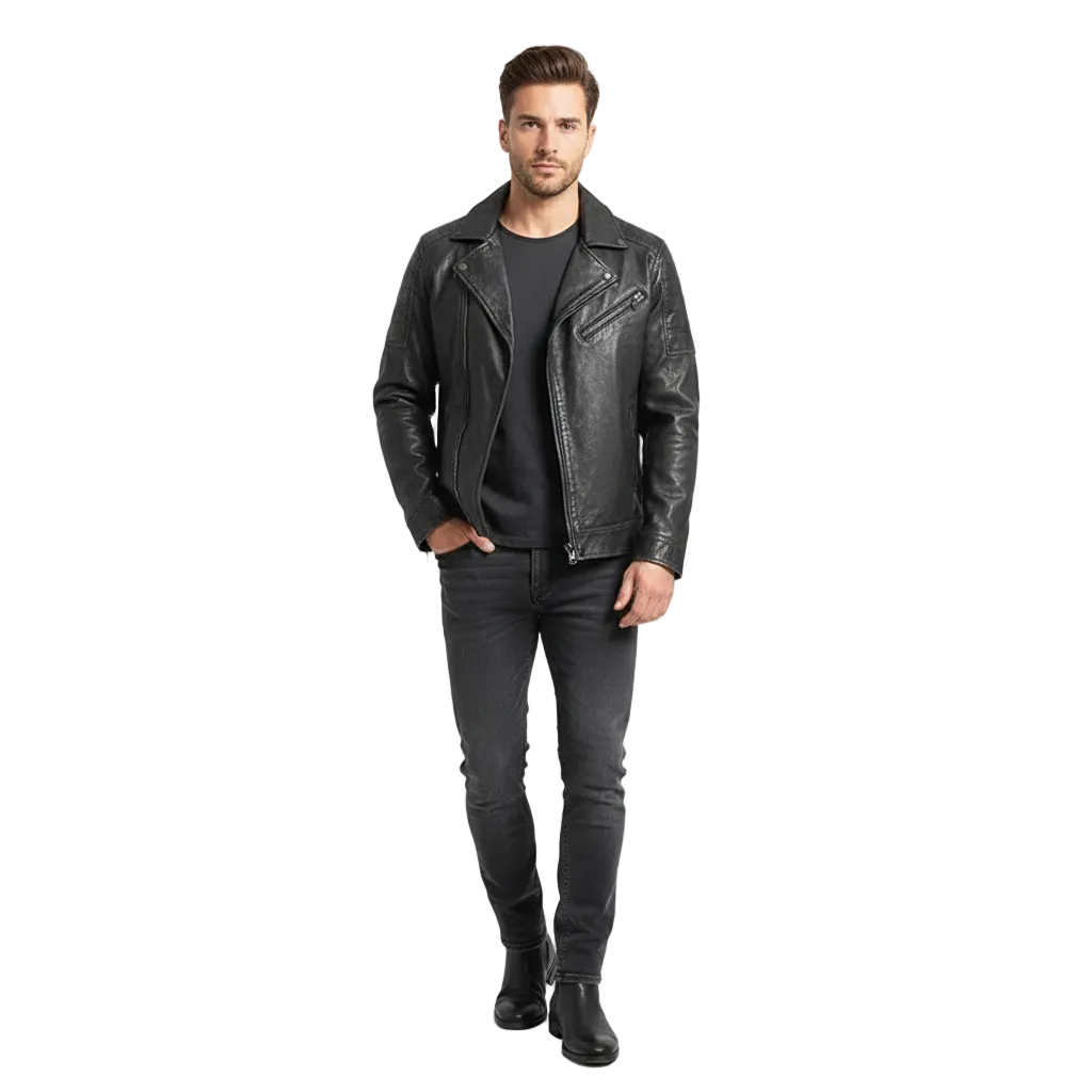 Milet Men's Casual Zipped Jacket – Trendy Modern Jacket with Urban Style