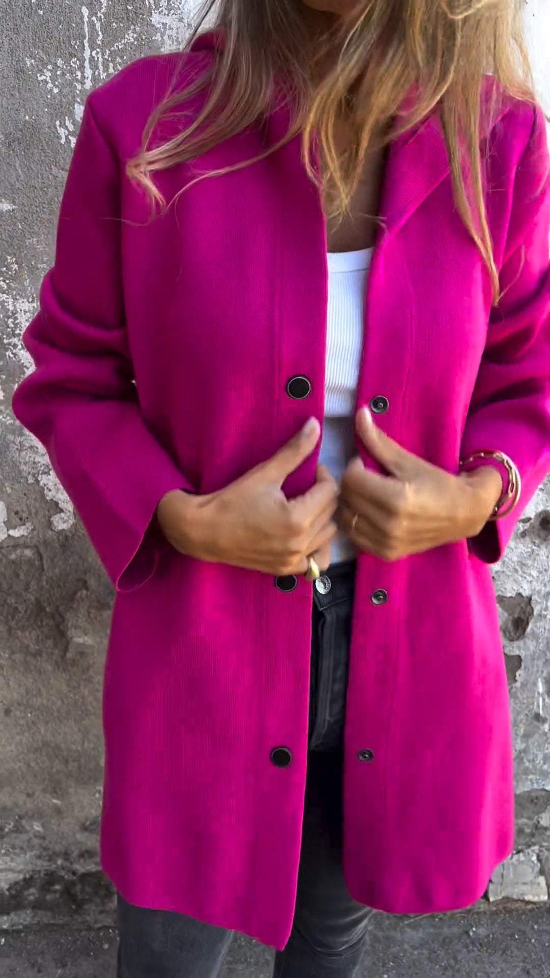 Kathryn Vest Long Hooded – Light & Stylish, Perfect for Mid-Season Women