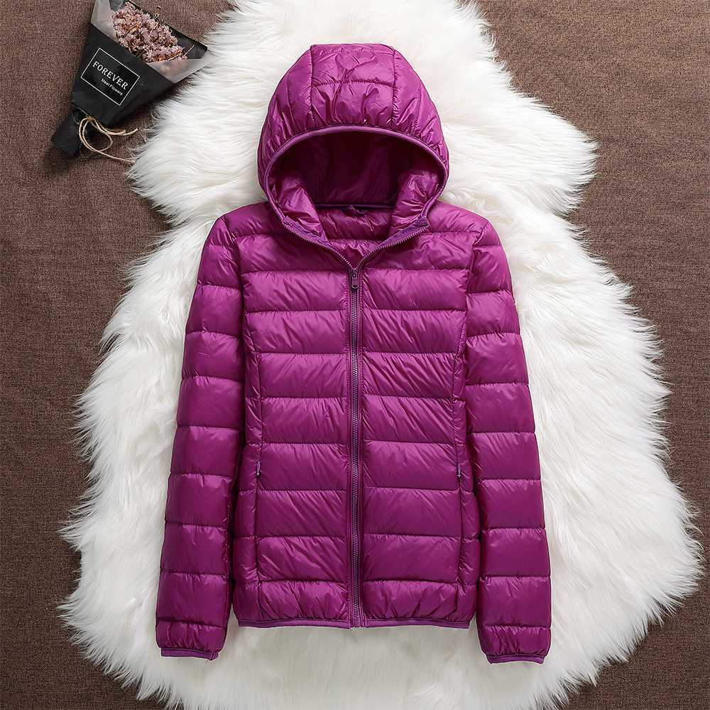 Nora Women's Jacket – Ultra-Light Waterproof Jacket with Removable Hood & Elegant Pleats