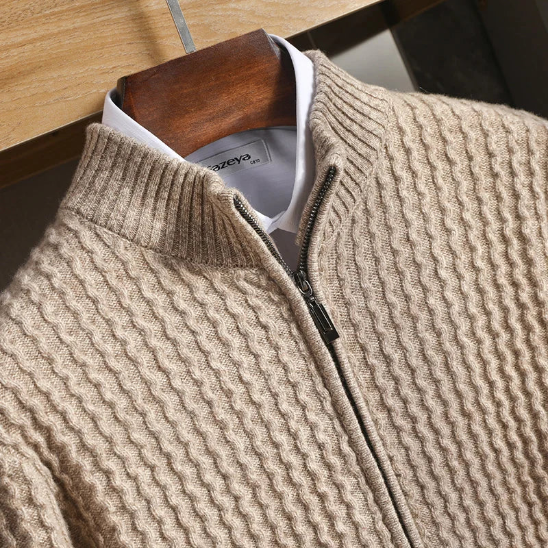 Danny Men's Merino Wool Vest – Full Zip, Breathable & Thermal Comfort