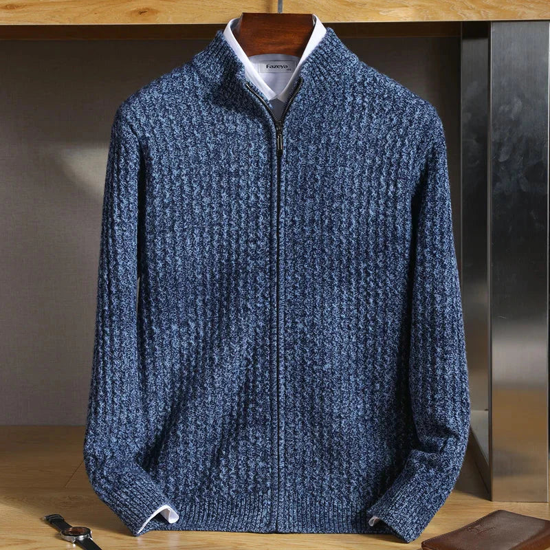 Danny Men's Merino Wool Vest – Full Zip, Breathable & Thermal Comfort