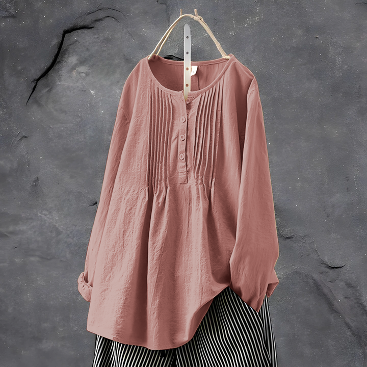 Blouse Oversize Woman Vanessa – Chic Loose Top in Premium Fabric for All Occasions