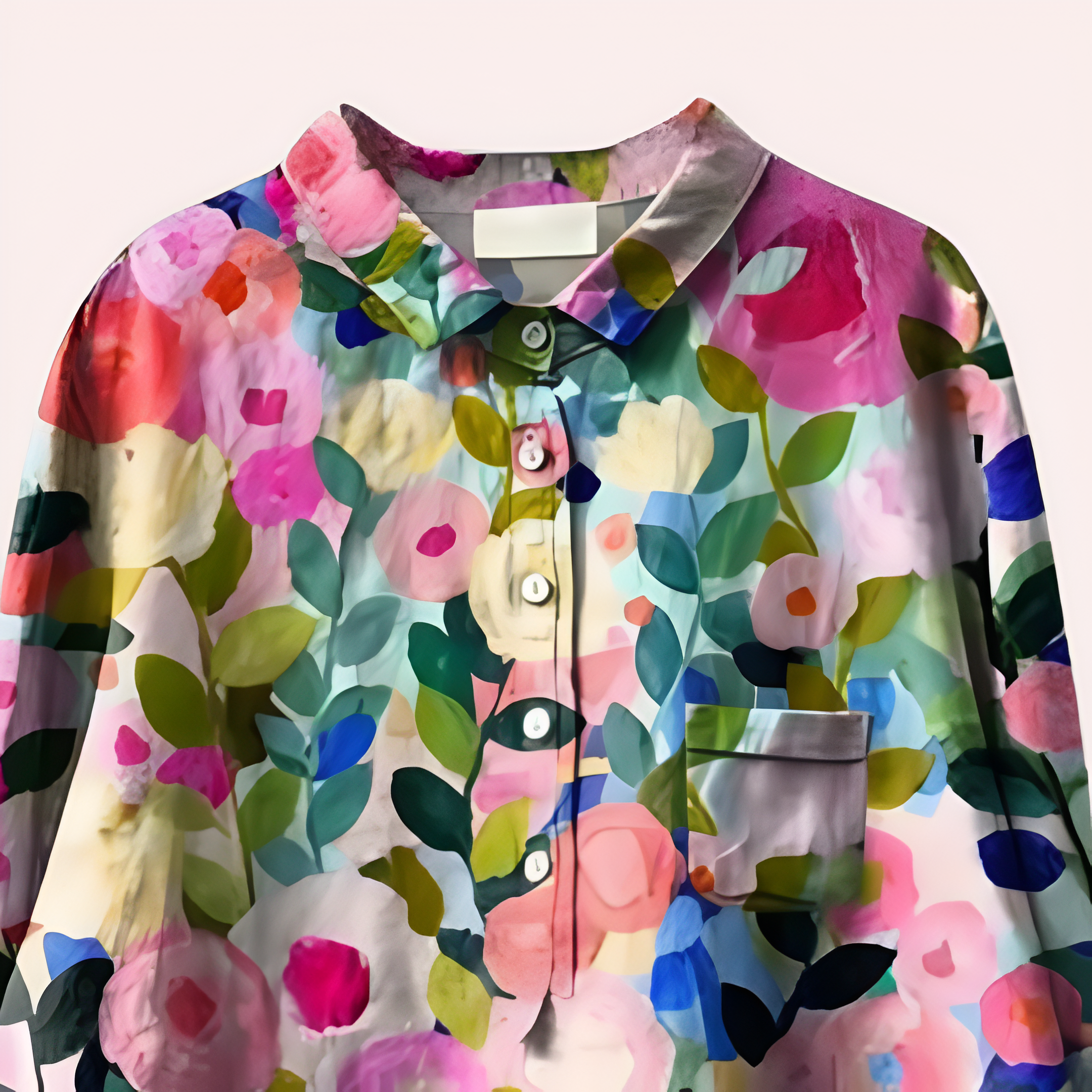 Mirella Blouse Femme – Floral Blouse with Breathable Fabric & Comfortable Fit for Summer