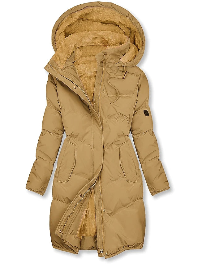 Antonella Manteau Woman Winter – Warm Insulated Model with Lining & Zipper Closure