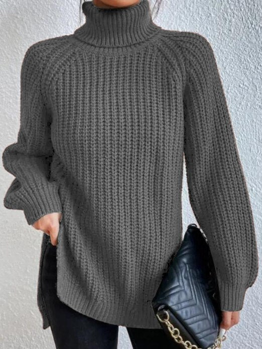 Gianna Turtleneck Sweater Women – Soft and Warm Knit Sweater with Elegant Casual Fit