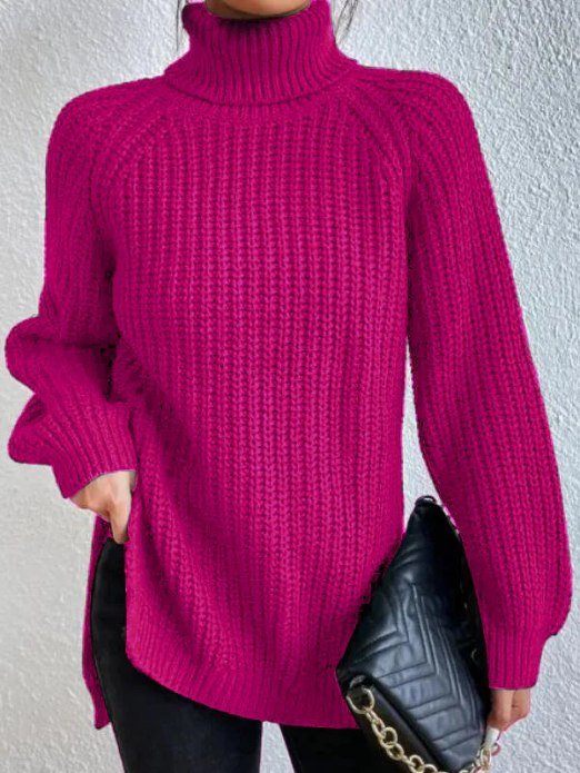 Gianna Turtleneck Sweater Women – Soft and Warm Knit Sweater with Elegant Casual Fit